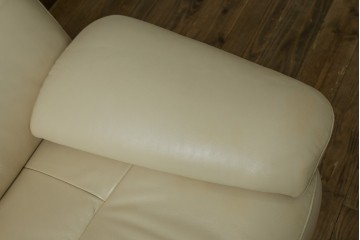 中古　美品!!　カリモク家具(karimoku)　ZU42モデル　贅沢なくつろぎのひとときにおすすめの肘掛椅子ロング　定価約23万円　(R-081277)