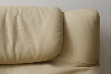 中古　美品!!　カリモク家具(karimoku)　ZU42モデル　贅沢なくつろぎのひとときにおすすめの肘掛椅子ロング(リクライニングソファ、1Pソファ、1人掛けソファ、一人掛けソファ、アームチェア、パーソナルチェア)(定価約23万円(R-081277)