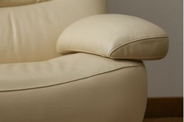中古　美品!!　カリモク家具(karimoku)　ZU42モデル　贅沢なくつろぎのひとときにおすすめの肘掛椅子ロング(リクライニングソファ、1Pソファ、1人掛けソファ、一人掛けソファ、アームチェア、パーソナルチェア)(定価約23万円(R-081277)