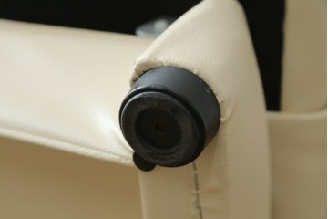 中古　美品!!　カリモク家具(karimoku)　ZU42モデル　贅沢なくつろぎのひとときにおすすめの肘掛椅子ロング　定価約23万円　(R-081278)