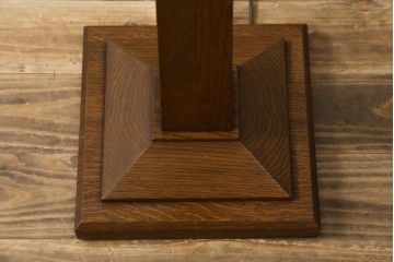 中古　美品　アメリカ　Stickley(スティックレー、スティックレイ)　Mission Collection(ミッション・コレクション)　コンテンポラリー　モダンデザインのステンドグラスシェードが目を引くフロアランプ(フロアスタンド、スタンド照明、シェードライト)(定価約28万円)(R-081281)