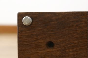 中古　美品　アメリカ　Stickley(スティックレー、スティックレイ)　Mission Collection(ミッション・コレクション)　コンテンポラリー　モダンデザインのステンドグラスシェードが目を引くフロアランプ(フロアスタンド、スタンド照明、シェードライト)(定価約28万円)(R-081281)