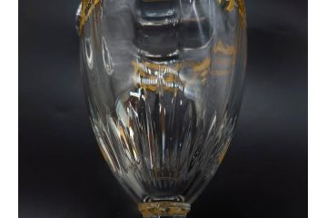 フランス　Baccarat　バカラ　金彩　気品あふれるピッチャー(ジャグ、水指し、ピッチャー、フルレッドクリスタルガラス)(R-081303)