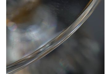 フランス　Baccarat　バカラ　金彩　気品あふれるピッチャー(ジャグ、水指し、ピッチャー、フルレッドクリスタルガラス)(R-081303)
