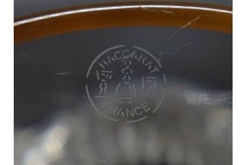 フランス　Baccarat　バカラ　金彩　気品あふれるピッチャー(ジャグ、水指し、ピッチャー、フルレッドクリスタルガラス)(R-081303)