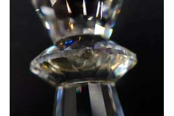 オーストリア　SWAROVSKI(スワロフスキー)　SILVER CRYSTAL(シルバー クリスタル)　チェスセット(チェス盤、駒、ピース、スワン印、ケース付き、外箱付き)(R-081304)