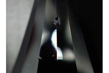 オーストリア　SWAROVSKI(スワロフスキー)　SILVER CRYSTAL(シルバー クリスタル)　チェスセット(チェス盤、駒、ピース、スワン印、ケース付き、外箱付き)(R-081304)