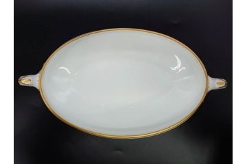 大倉陶園(OKURA、OAC)　オールド大倉　ゴールドライン　優美なフォルムのチュリーン(チューリン、ポット、ふかひれ皿、トンキ、蓋物、深皿、金彩)(R-081306)