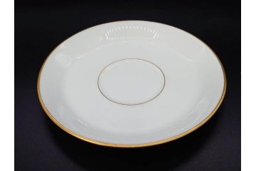 大倉陶園(OKURA、OAC)　オールド大倉　ゴールドライン　ティーカップ&ソーサー　食卓に上品な雰囲気を与えるシュガーポット&クリーマー&C&Sセット(ミルクポット、ミルクジャー、金彩、ボウル、ボンボン入れ)(R-081307)