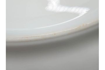 大倉陶園(OKURA、OAC)　オールド大倉　ゴールドライン　上品な雰囲気が魅力のプレート3枚セット(金彩、白磁、洋食器、中皿)(R-081309)