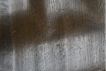 中古　ナラ材　柏木工(KASHIWA)　WILDERNESS(ウィルダネス)　木の温かみある風合いが魅力的なダイニングチェア(板座チェア、イス、椅子)(R-081311)