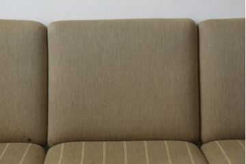 デンマークビンテージ　Hans J Wegner(ハンス・J・ウェグナー)　GETAMA (ゲタマ)　チーク材　GE280　トリプルソファ(3人掛け、3P、三人掛け、3シーター、ヴィンテージ)(R-081317)
