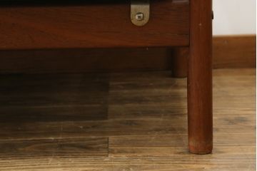 デンマークビンテージ　Hans J Wegner(ハンス・J・ウェグナー)　GETAMA (ゲタマ)　チーク材　GE280　トリプルソファ(3人掛け、3P、三人掛け、3シーター、ヴィンテージ)(R-081317)