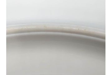 大倉陶園(OKURA、OAC)　オールド大倉　ゴールドライン　気品を感じるプレート4枚セット(金彩、白磁、洋食器、中皿)(R-081319)