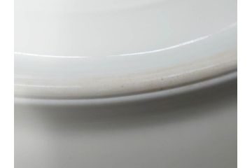大倉陶園(OKURA、OAC)　オールド大倉　ゴールドライン　気品を感じるプレート4枚セット(金彩、白磁、洋食器、中皿)(R-081319)