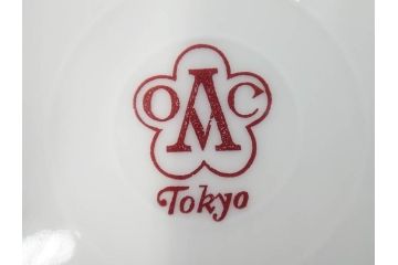 大倉陶園(OKURA、OAC)　オールド大倉　ゴールドライン　気品を感じるプレート4枚セット(金彩、白磁、洋食器、中皿)(R-081319)