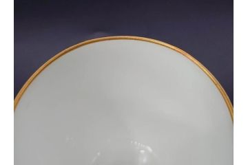 大倉陶園(OKURA、OAC)　オールド大倉　ゴールドライン　くつろぎの時間が楽しめるカップ&ソーサー6客セット(デミタス、C&S、金彩、白磁、洋食器)(R-081321)
