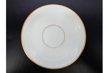 大倉陶園(OKURA、OAC)　オールド大倉　ゴールドライン　くつろぎの時間が楽しめるカップ&ソーサー6客セット(デミタス、C&S、金彩、白磁、洋食器)(R-081321)