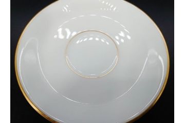 大倉陶園(OKURA、OAC)　オールド大倉　ゴールドライン　くつろぎの時間が楽しめるカップ&ソーサー6客セット(デミタス、C&S、金彩、白磁、洋食器)(R-081321)