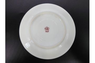 大倉陶園(OKURA、OAC)　オールド大倉　ゴールドライン　くつろぎの時間が楽しめるカップ&ソーサー6客セット(デミタス、C&S、金彩、白磁、洋食器)(R-081321)