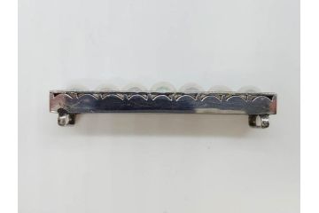 彫金　真珠　パール　SPM刻印　気品に満ちた帯留3点セット(藤?、花、帯留め、着物道具、和装小物、アクセサリー)(R-081322)　