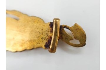 彫金　真珠　パール　SPM刻印　気品に満ちた帯留3点セット(藤?、花、帯留め、着物道具、和装小物、アクセサリー)(R-081322)　