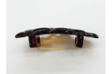 べっ甲(鼈甲)　螺鈿　色々な組合せが楽しめる帯留6点セット(瓢箪、ひょうたん、フクロウ、梟、波に千鳥、扇子、帯留め、着物道具、和装小物、アクセサリー)(R-081323)