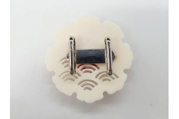 べっ甲(鼈甲)　螺鈿　色々な組合せが楽しめる帯留6点セット(瓢箪、ひょうたん、フクロウ、梟、波に千鳥、扇子、帯留め、着物道具、和装小物、アクセサリー)(R-081323)