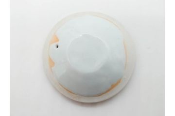 須田菁華　九谷焼　呉須赤絵　赤玉　鮮やかな色合いに気分も華やぐ急須(花、和食器、水注、茶道具、煎茶、茶器、水指、水差、共箱付き、ウコン布付き)(R-081325)