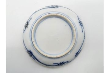 江戸期　古伊万里　赤絵　金彩　約12cm　3.9寸　食卓を華やいだ雰囲気に演出する小皿5枚セット(寿字、菊唐草文、吉祥文様、銘々皿、和皿、和食器、三寸九分)(R-081331)