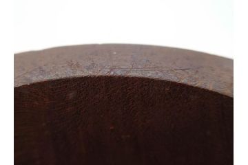 時代物　和楽器　上品な佇まいの鼓胴(金蒔絵、植物、風景、木製、漆、つづみ、打楽器、雅楽、能楽)(R-081333)