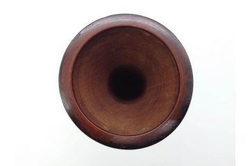 時代物　和楽器　優雅なデザインが見事な小鼓(梨地、金蒔絵、桜、紅葉、花、流水文様、木製、漆、つづみ、鼓胴、革一組2枚、調緒2本組、横調べ、縦調べ、小締、和楽器、打楽器、雅楽、能楽)(R-081334)