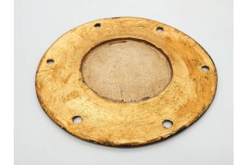 時代物　和楽器　優雅なデザインが見事な小鼓(梨地、金蒔絵、桜、紅葉、花、流水文様、木製、漆、つづみ、鼓胴、革一組2枚、調緒2本組、横調べ、縦調べ、小締、和楽器、打楽器、雅楽、能楽)(R-081334)