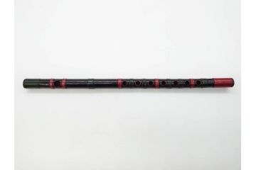 時代物　龍笛　和の雰囲気漂う笛2点セット(能管?、篠笛?、民謡、歌舞伎、雅楽、横笛、和楽器)(R-081337)