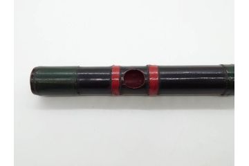 時代物　龍笛　和の雰囲気漂う笛2点セット(能管?、篠笛?、民謡、歌舞伎、雅楽、横笛、和楽器)(R-081337)