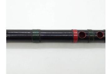時代物　龍笛　和の雰囲気漂う笛2点セット(能管?、篠笛?、民謡、歌舞伎、雅楽、横笛、和楽器)(R-081337)