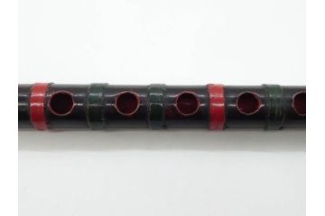 時代物　龍笛　和の雰囲気漂う笛2点セット(能管?、篠笛?、民謡、歌舞伎、雅楽、横笛、和楽器)(R-081337)
