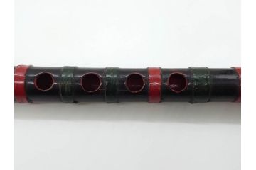 時代物　龍笛　和の雰囲気漂う笛2点セット(能管?、篠笛?、民謡、歌舞伎、雅楽、横笛、和楽器)(R-081337)