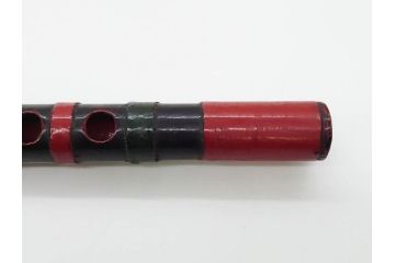 時代物　龍笛　和の雰囲気漂う笛2点セット(能管?、篠笛?、民謡、歌舞伎、雅楽、横笛、和楽器)(R-081337)