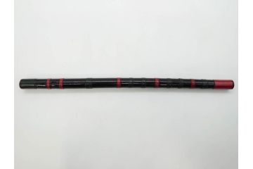 時代物　龍笛　和の雰囲気漂う笛2点セット(能管?、篠笛?、民謡、歌舞伎、雅楽、横笛、和楽器)(R-081337)