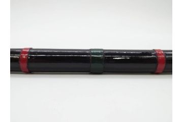 時代物　龍笛　和の雰囲気漂う笛2点セット(能管?、篠笛?、民謡、歌舞伎、雅楽、横笛、和楽器)(R-081337)