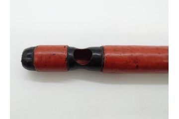 時代物　龍笛　和の雰囲気漂う笛2点セット(能管?、篠笛?、民謡、歌舞伎、雅楽、横笛、和楽器)(R-081337)