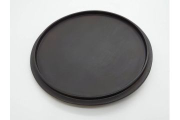 時代物　木製　蒔絵　菊桐紋　高い品格を感じる四段丸重箱(金彩、丸形、桜、花、お重、漆器、漆芸、和食器)(R-081338)