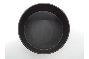 時代物　木製　蒔絵　菊桐紋　高い品格を感じる四段丸重箱(金彩、丸形、桜、花、お重、漆器、漆芸、和食器)(R-081338)