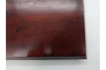 北海道民芸家具　シックな色合いが魅力の書類箱&花台(木製、文箱、手許箱、収納箱、飾り台、陳列台、ディスプレイ台)(R-081347)