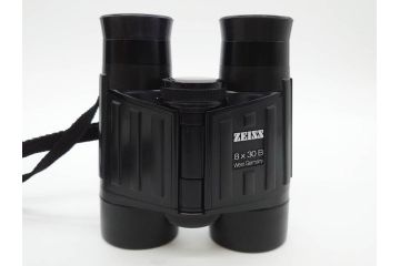 ドイツ　ZEISS　カールツァイス　8×30B　双眼鏡(West Germany、西ドイツ、T*、アウトドア、観察、旅行、ケース付き)(R-081348)