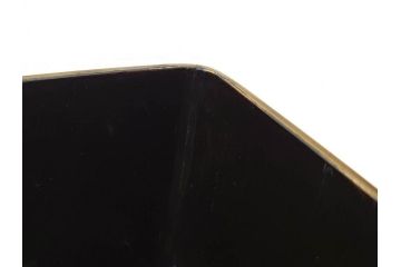 明治期　時代物　蒔絵　漆器　優美で上品な雰囲気の手箱(桜?、花、金彩、木製、漆芸、漆器、文箱、収納箱、手許箱、紐付き)(R-081352)