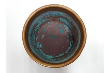 江戸〜明治期　蒔絵　松唐草　火箸　華やかな気品を感じる大名火鉢(木製、漆芸、猫脚、手あぶり)(R-081353)