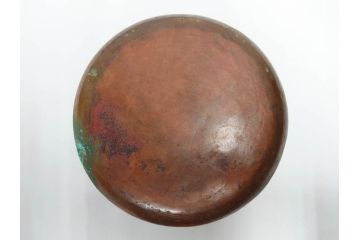 江戸〜明治期　蒔絵　松唐草　火箸　華やかな気品を感じる大名火鉢(木製、漆芸、猫脚、手あぶり)(R-081353)