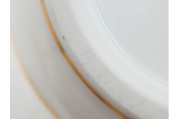大倉陶園(OKURA、OAC)　イルカ　カジキ　躍動感あるデザインが印象的なビアマグ3客セット(魚、海、帆船、ジョッキ、酒器、金彩、白磁、マグカップ、洋食器)(R-081357)